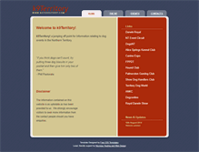 Tablet Screenshot of k9territory.com